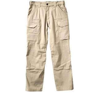 First Tactical V2 Cargo Pants Mens 32x32 Khaki Ripstop Triple Stitch Double Knee